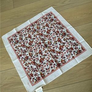 Sezane Floral Print Handkerchief/Scarf
